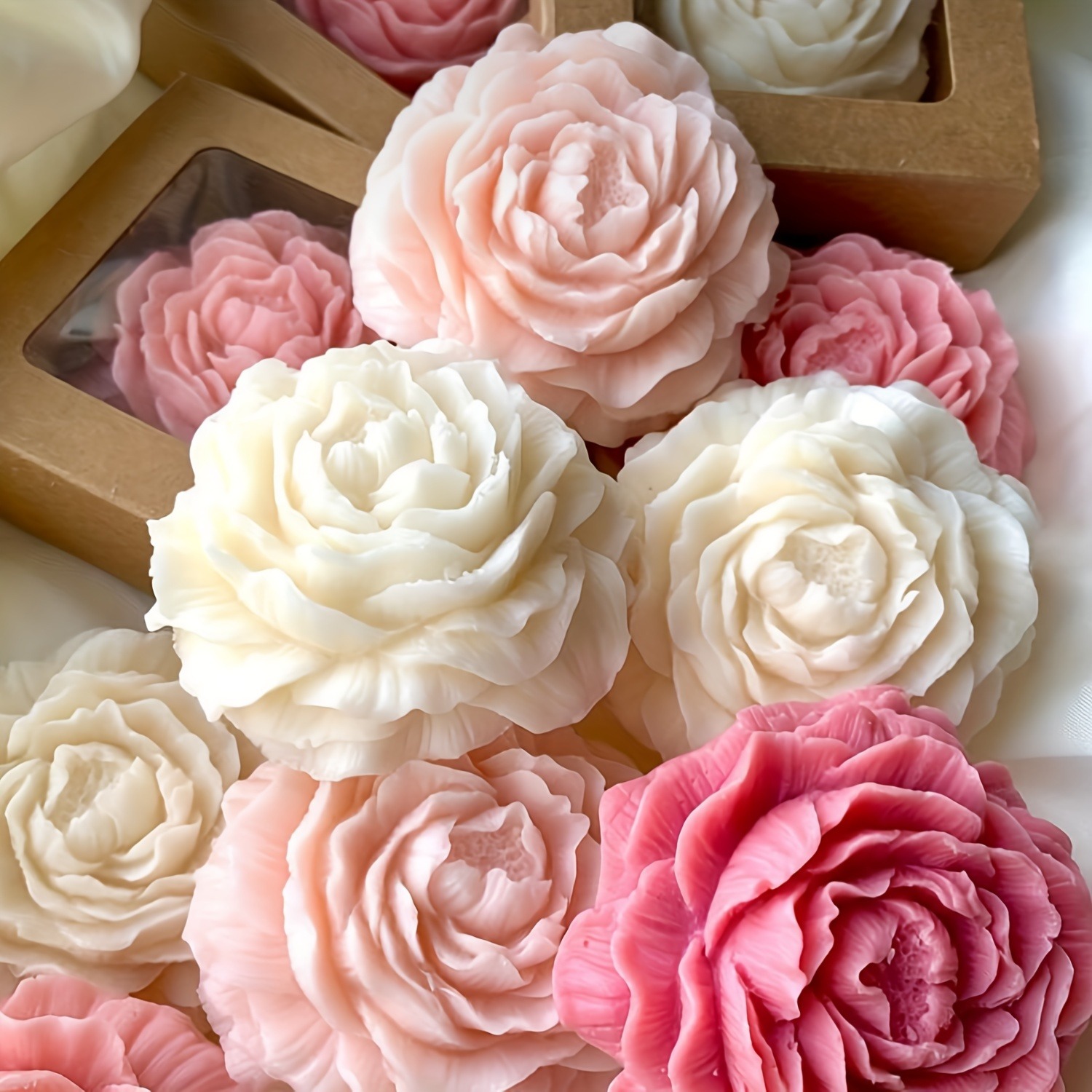 Candle Making Jelly - 1pc Flower Shape Candles Making Silicone