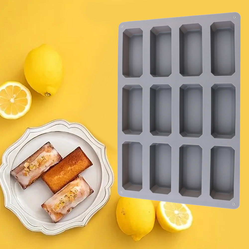 Silicone Rectangular Cake Mold - Candle Making Jelly ulasan dan harga