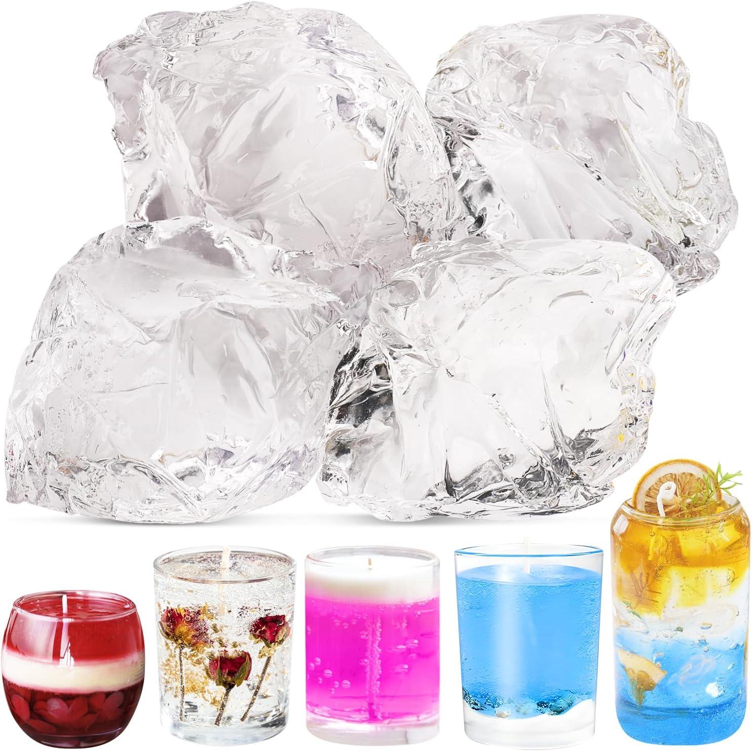 100g Jelly Wax for Candle Maki - Candle Making Jelly ulasan dan harga