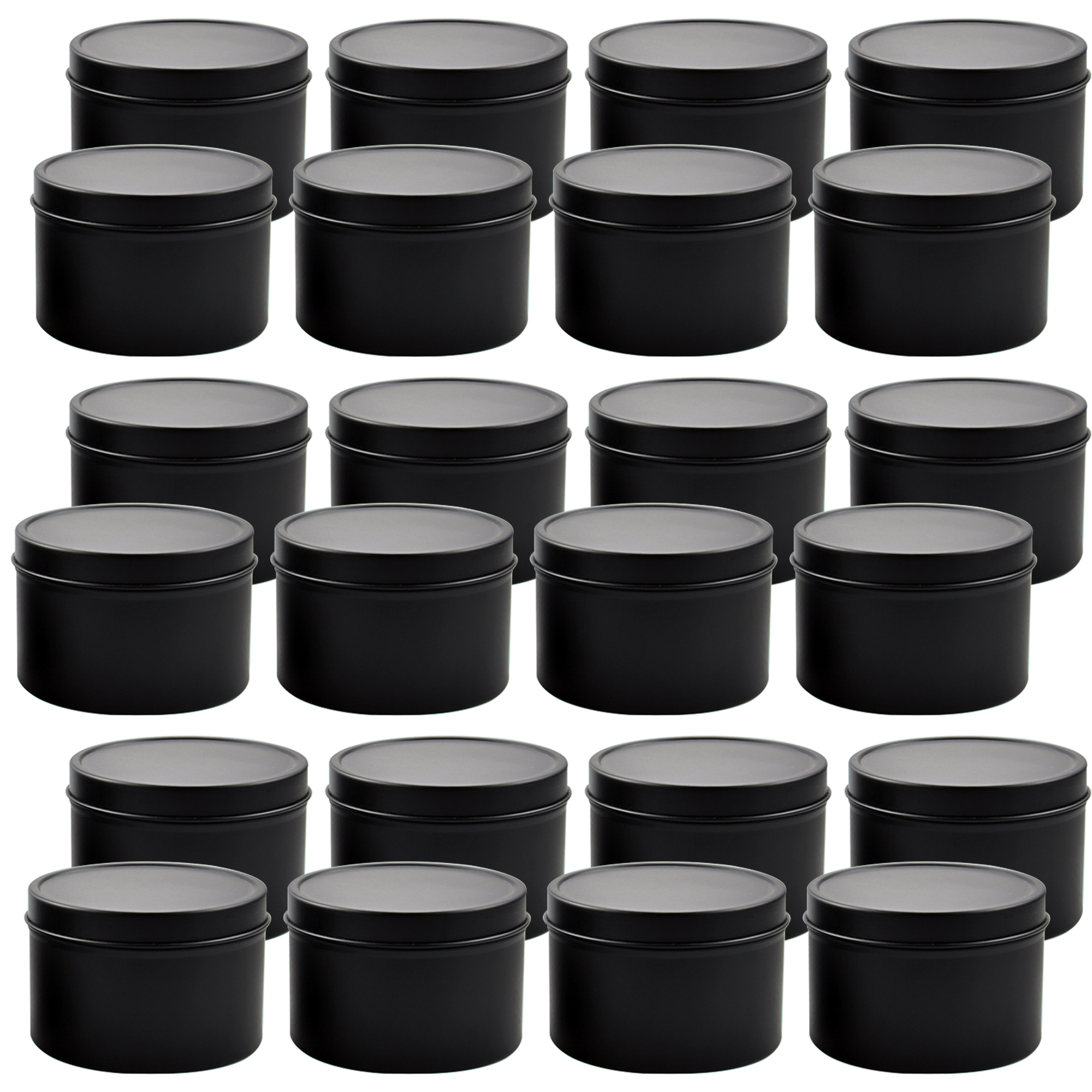 4oz/ 8oz Candle tins with lids - Candle Making Vessels ulasan dan harga