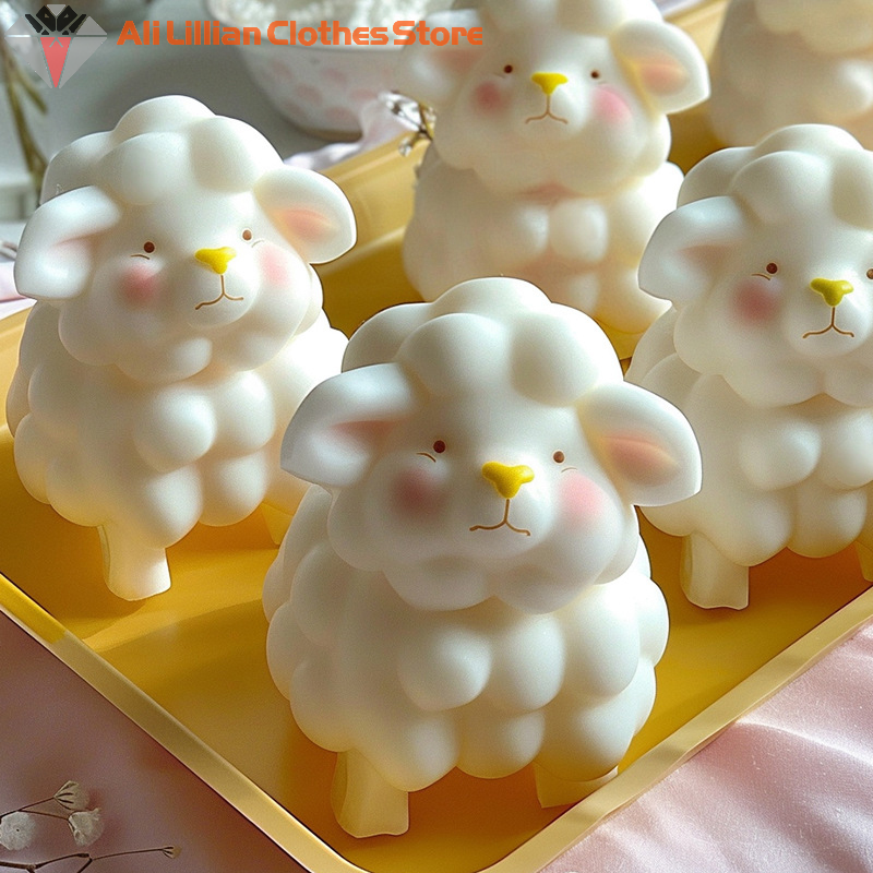 3D Sheep Shape Jelly Mold Kitc - Candle Making Jelly ulasan dan harga