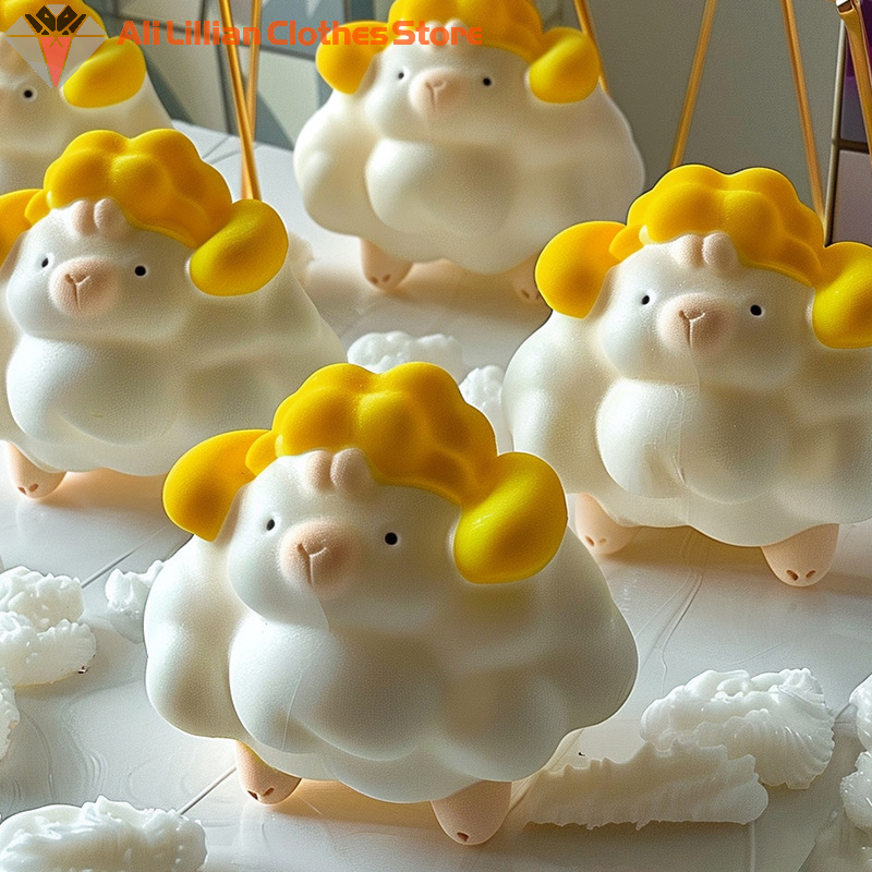 3D Sheep Shape Jelly Mold Kitc - Candle Making Jelly ulasan dan harga