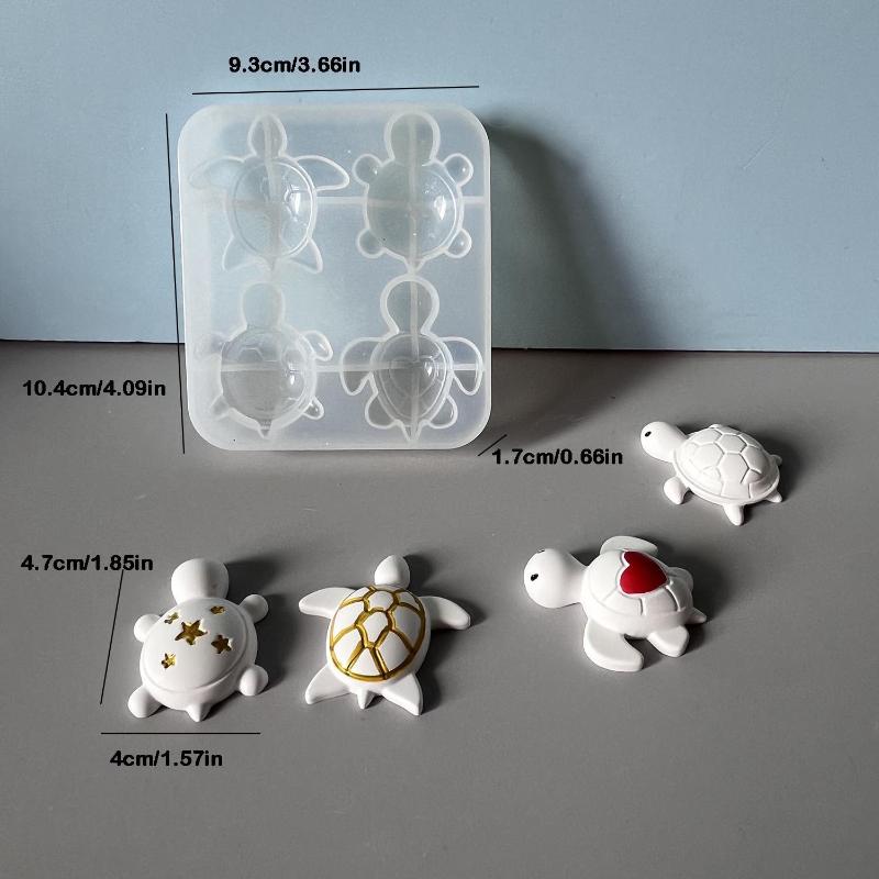 Turtle Shape Silicone Mould Se - Candle Making Jelly ulasan dan harga