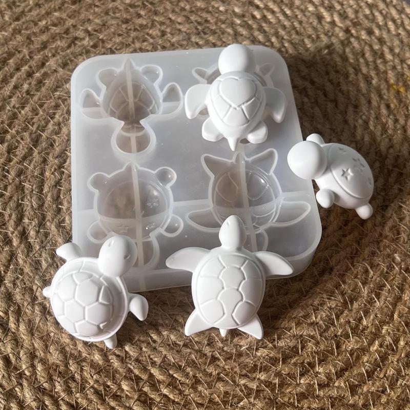 Turtle Shape Silicone Mould Se - Candle Making Jelly ulasan dan harga