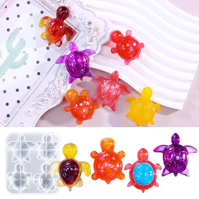 Turtle Shape Silicone Mould Se - Candle Making Jelly ulasan dan harga
