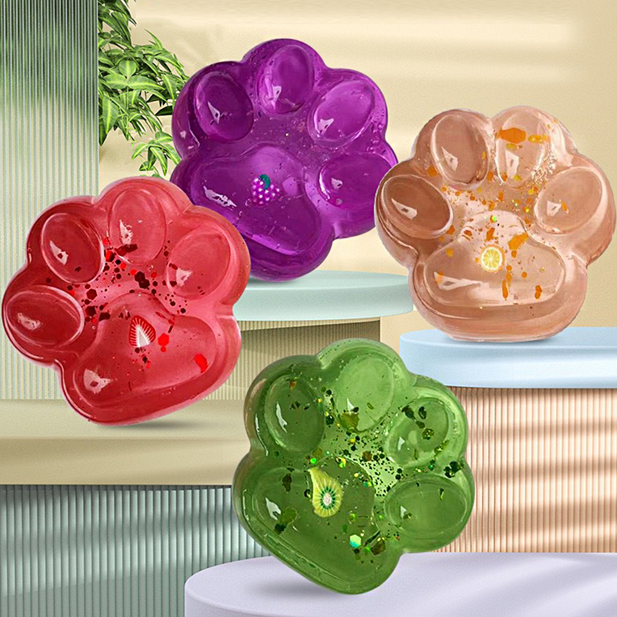 1pc Large Rock Gesture Silicon - Candle Making Factory ulasan dan harga