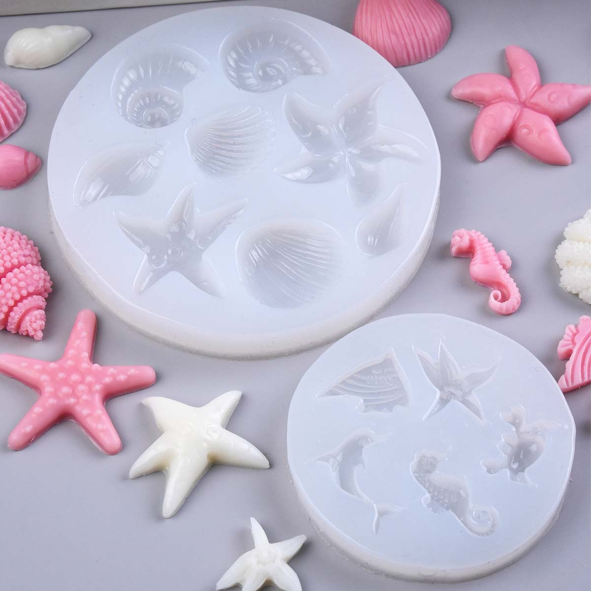 3D Conch Shell Silicone Candle - Candle Making Jelly ulasan dan harga