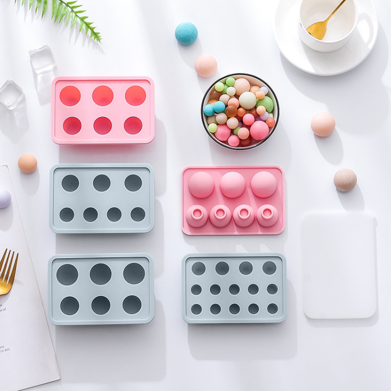 Multi Size Round Ice cube Sili - Candle Making Jelly ulasan dan harga