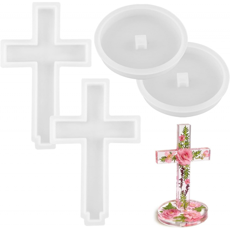 Two silicone molds with a base - Candle Making Factory ulasan dan harga