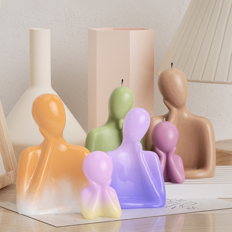 3D Family Candle Silicone Mold - Candle Making Factory ulasan dan harga
