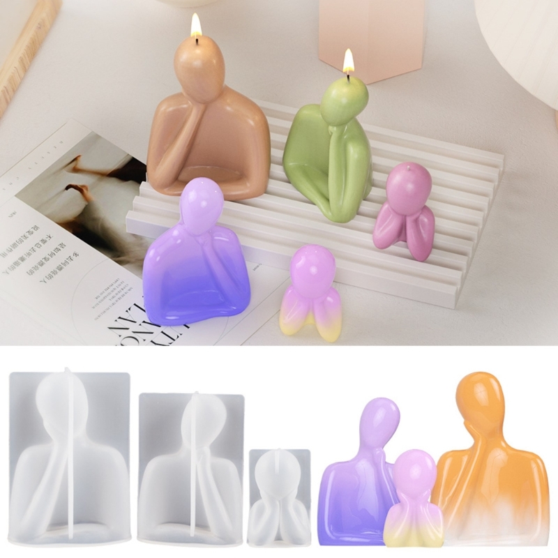 3D Family Candle Silicone Mold - Candle Making Factory ulasan dan harga