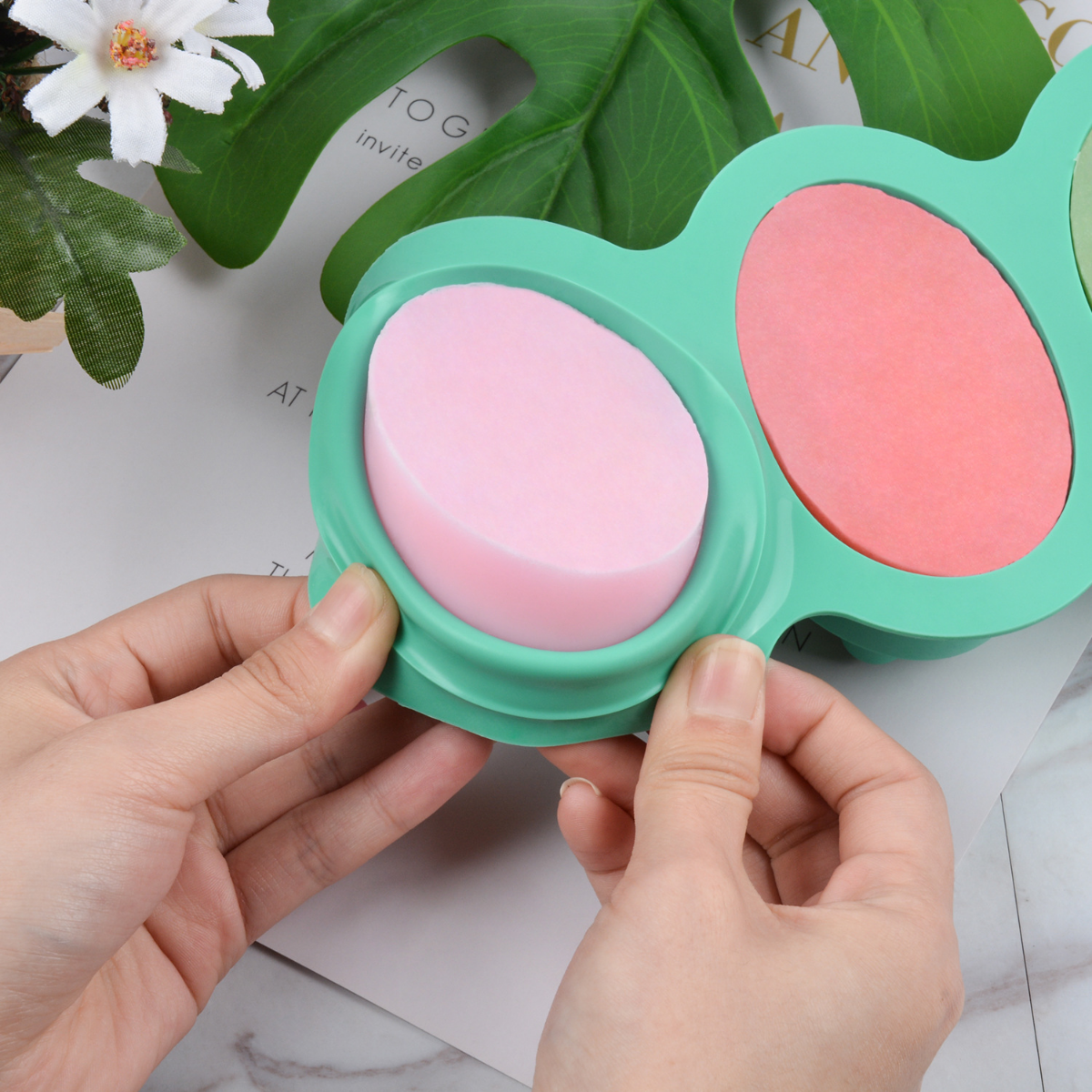 4 Hole Oval Massage Soap Silic - Candle Making Kit ulasan dan harga