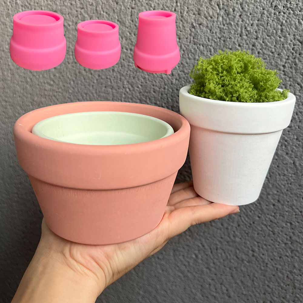 Large Concrete Plant Pot Silic - Candle Making Vessels ulasan dan harga