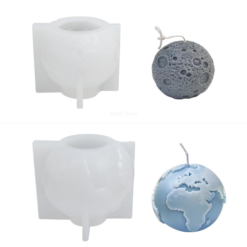 Earth Silicone Candle Mould Ha - Candle Making Jelly ulasan dan harga