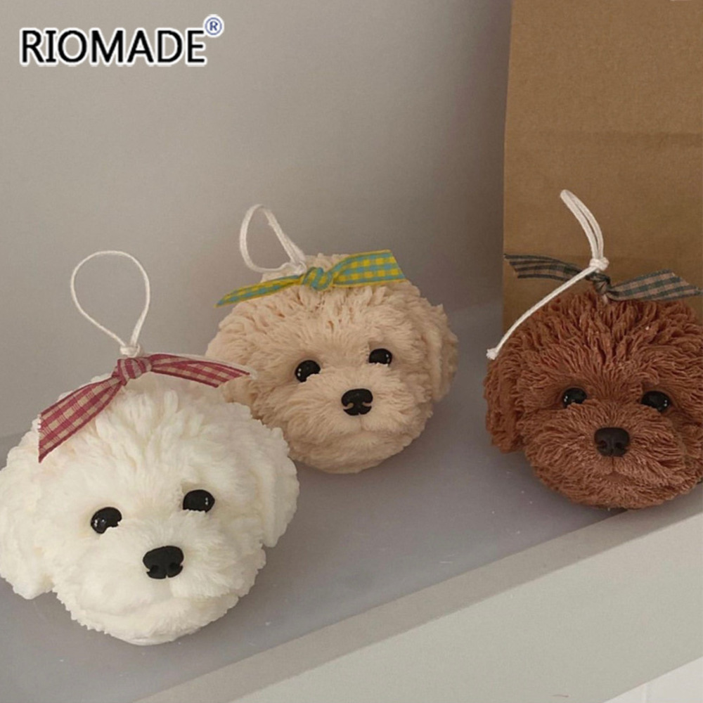 Teddy Dog Head Candle Mold Cut - Candle Making Jelly ulasan dan harga