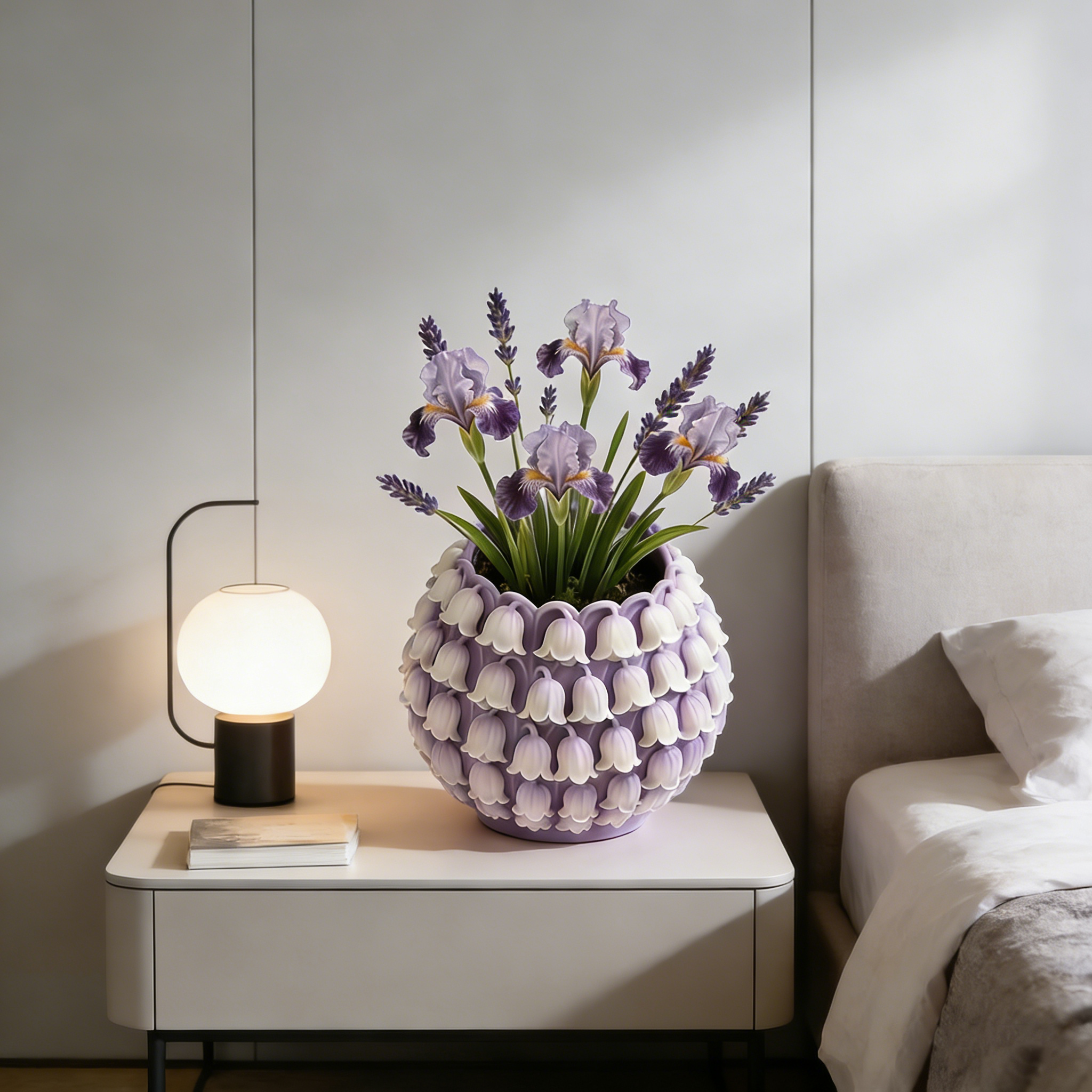 3D Textured Flower Pot Silicon - Candle Making Vessels ulasan dan harga